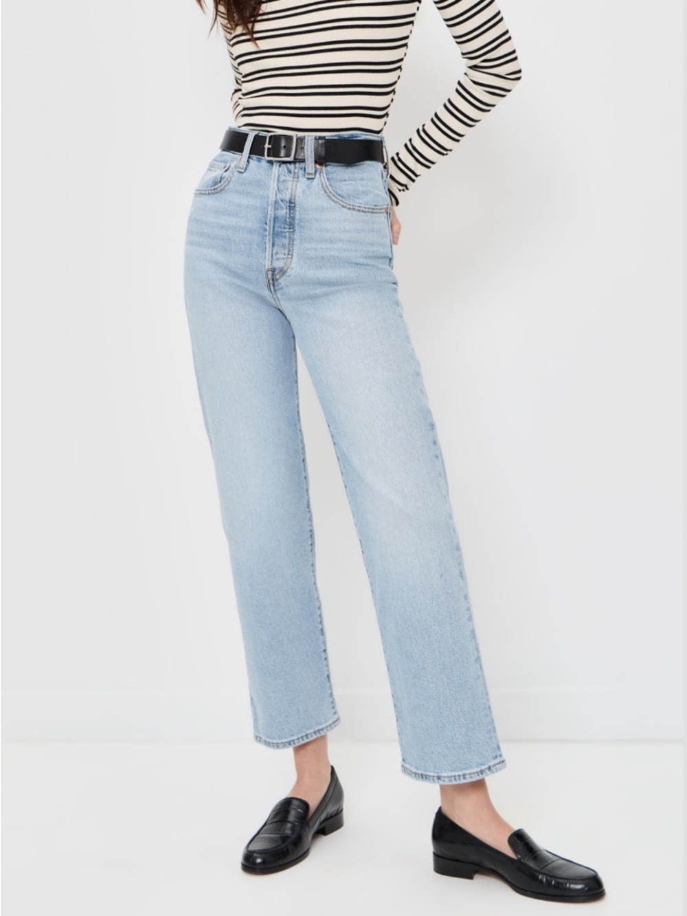 Levi's Ribcage Straight Ankle Jeans